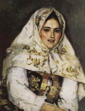 Сибирская красавица. Портрет Е.А.Рачковской